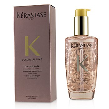 Kerastase Elixir Ultime LHuile Rose Aceite Sublimador de Resplandor (Tratamiento de Color de Cabello)