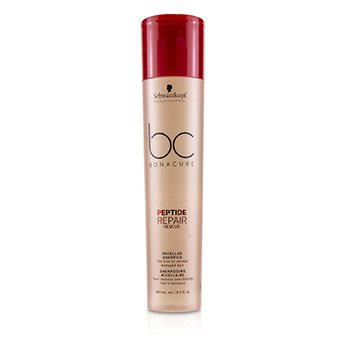 BC Bonacure Peptide Repair Rescue Champú Micelar (Para Cabello Dañado Fino a Normal)