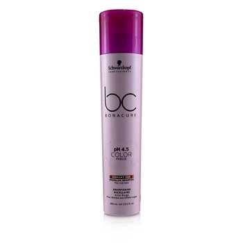 BC Bonacure pH 4.5 Color Freeze Vibrant Red Champú Micelar (Para Cabello Rojo)