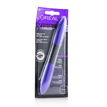 X Fiber False Lash Superstar Máscara - # Black