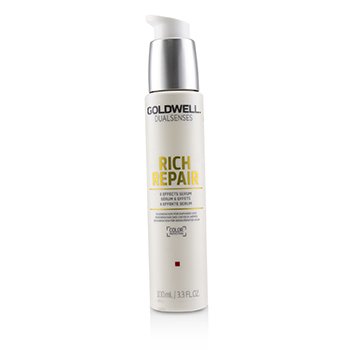 Goldwell Dual Senses Rich Repair Suero 6 Efectos (Regeneración Para Cabello Dañado)
