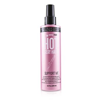 Hot Sexy Hair Support Me 450ºF Spray de Cabello Establecedor Protector de Calor