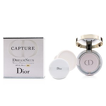 Christian Dior Capture Dreamskin Cojín Hidratación & Perfección SPF 50 With Extra Refill - # 010 (Ivory)