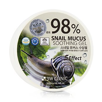 3W Clinic 98% Snail Mucus Gel Calmante