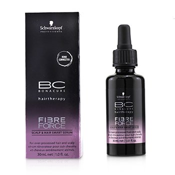 BC Bonacure Fibre Force Suero Inteligente de Cabello y Cuero Cabelludo (Para Cabello y Cuero Cabelludo Sobre-Procesados)