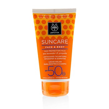 Suncare Face & Body Sun Protection Milk SPF 50 With Sea Lavender & Propolis (Exp. Date: 12/2019)