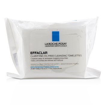 Effaclar Toallitas Limpiadoras Aclarantes Libre de Aceite