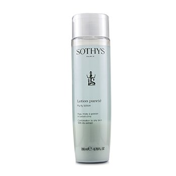 Sothys Purity Loción - Para Piel Mixta a Grasa, Con Extracto de Iris