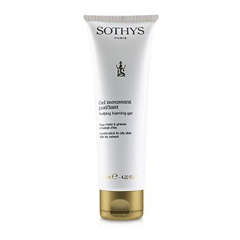 Sothys Gel Espumoso Purificante - Para Piel Mixta a Grasa, With Iris Extract