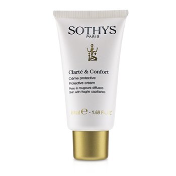 Sothys Clarte & Comfort Crema Protectora - Para Piel Con Capilares Frágiles