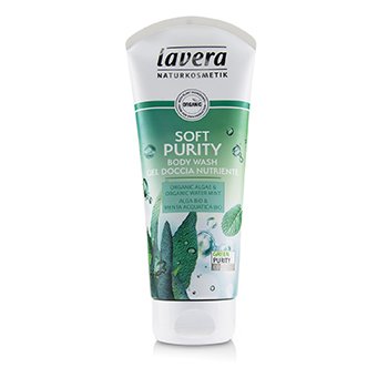 Lavera Jabón Corporal - Soft Purity (Organic Algae & Organic Water Mint)