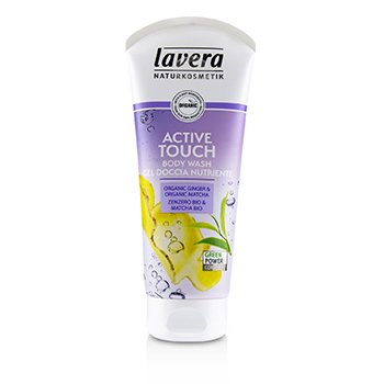 Lavera Jabón Corporal - Active Touch (Organic Ginger & Organic Matcha)