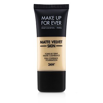 Make Up For Ever Matte Velvet Skin Base Cobertura Completa - # Y215 (Yellow Alabaster)