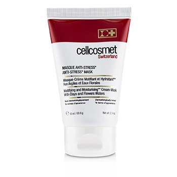 Cellcosmet Mascarilla Anti-Estrés - Ideal Para Piel Estresada, Sensible o Reactiva