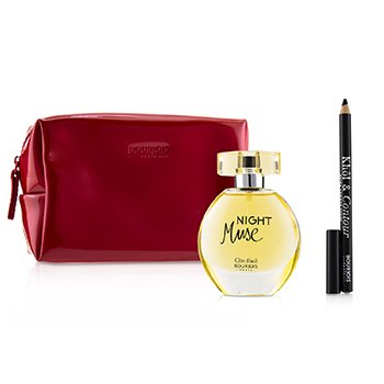 Night Muse Coffret: Eau De Parfum Spray 50ml/1.6oz + Khol & Contour Lápiz Delineador de Ojos - #001 Noir-Issime 1.2g/0.04oz + Bolsa Brillante