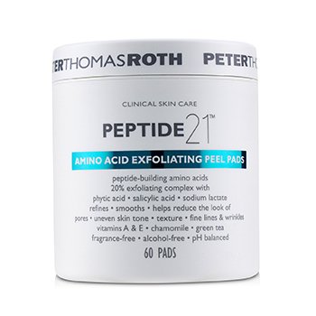 Péptido 21 Almohadillas de Peel Exfoliantes de Amino Ácido