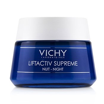 Vichy LiftActiv Supreme Crema de Noche Correctiva Cuidado Anti-Arrugas & Reafirmante (Para Todo Tipo de Piel)