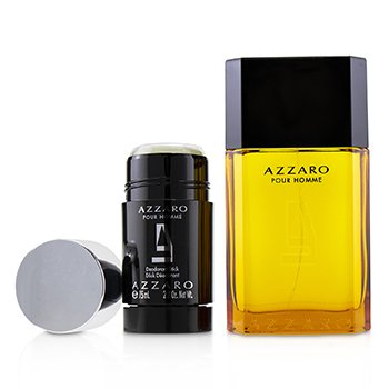 Azzaro Coffret: Eau De Toilette Spray 100ml/3.4oz + Desodorante en Barra 75ml/2.2oz