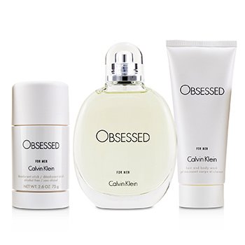 Obsessed Coffret: Eau De Toilette Spray 125ml/4oz + Jabón de Cabello Y Cuerpo 100ml/3.4oz + Desodorante en Barra 75ml/2.6oz