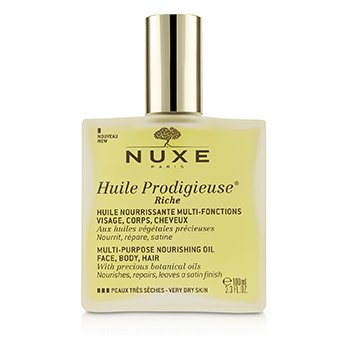 Huile Prodigieuse Riche Aceite Nutritivo Multi-Propósito - Para Piel Muy Seca