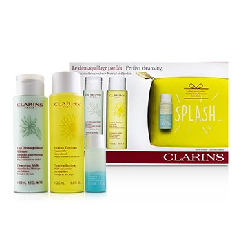 Set Perfect Cleansing (Piel Normal o Seca): Leche Limpiadora 200ml + Loción Tonificante 200ml + Removedor de Maquillaje de Ojos 30ml + Bolsa