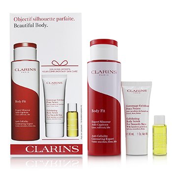 Beautiful Body Set: Body Fit 200ml/6.9oz + Exfoliating Body Scrub 30ml/1oz + Tonic Body Treatment Oil 10ml/0.33oz