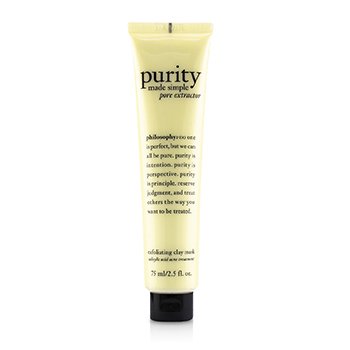 Purity Made Simple Mascarilla de Arcilla Exfoliante Extractor de Poros