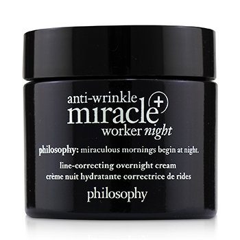 Philosophy Anti-Wrinkle Miracle Worker Night+ Crema Correctora de Líneas para la Noche