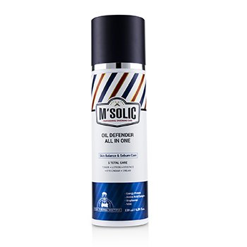 M'Solic Oil Defender All In One (Toner+Lotion+Essence+Eye Cream+Cream) - Skin Balance & Sebum Care