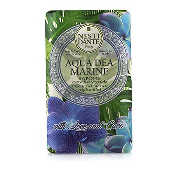 Jabón Vegetal Triple Molido Con Amor & Cuidado - Aqua Dea Marine