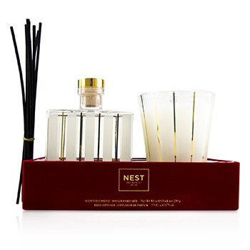 Holiday Coffret: Reed Difusor 175ml/5.9oz + Vela Perfumada 230g/8.1oz