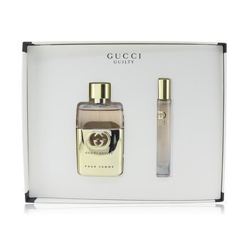 Guilty Pour Femme Coffret: Eau De Parfum Spray 50ml/1.6oz + Roller Ball 7.4ml/0.25oz
