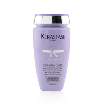 Blond Absolu Bain Ultra-Violet Champú Púrpura Anti-Oxidación (Cabello Iluminado, Rubio Fresco o Gris)