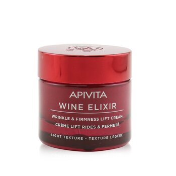 Apivita Wine Elixir Crema Reafirmante de Arrugas & Firmeza - Textura Ligera