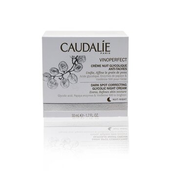 Caudalie Vinoperfect Crema de Noche Glicólica de Manchas Oscuras
