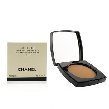 Chanel Les Beiges Polvo Puro Brillo Saludable - No. 40