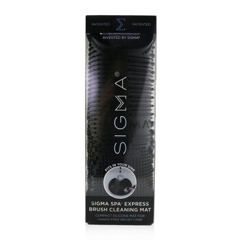 Sigma Beauty Spa Express Tapete de Lipieza de Brocha - Black