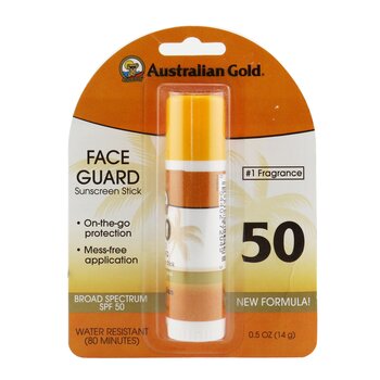 Australian Gold Face Guard Barra Protectora Solar de Amplio Espectro SPF 50 - #1 Fragrance