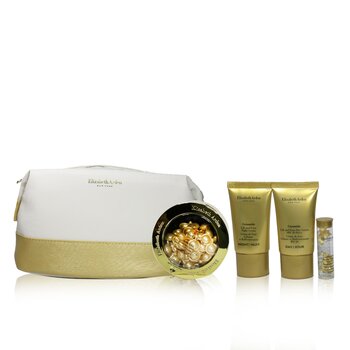 Set Restaurador de Juventud de Ceramidas Levanta & Reafirma: Cápsulas de Ceramidas AVANZADAS 60 cápsulas + Crema de Día SPF30 15ml + Crema de Noche 15ml+ Crema de Ojos