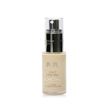 PUR (PurMinerals) 4 in 1 Love Your Selfie Base & Corrector de Larga Duración - #LG4 Vanilla (Piel Clara Con Matices Dorados)