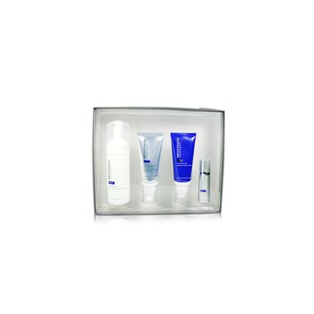 Kit Skin Active Repair: Jabón Exfoliante + Matriz de Soporte SPF30 + Restaurador Celular + Terapia de Ojos Intensiva