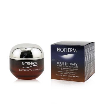 Biotherm Blue Therapy Amber Algae Revitalize Intensely Crema de Noche Revitalizante