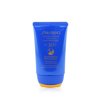 Shiseido Crema Facial Protectora de Sol Experta SPF 30 UVA (Protección Alta, Muy Resistente al Agua)
