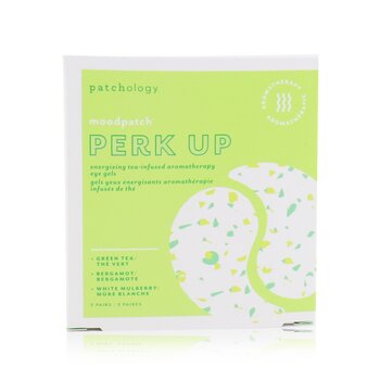 Patchology Moodpatch - Perk Up Energizing Tea-Infused Aromatherapy Geles de Ojos (Green Tea+Bergamot+White Mulberry)