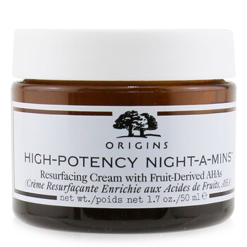 Night-A-Mins de alta potencia Crema Resurgidora Con AHAs Derivados de Frutas