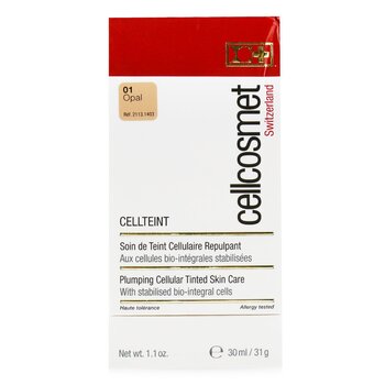 Cellcosmet CellTeint Cuidado de la Piel Con Tinte Llenador Celular - # 01 Opal (Caja Ligeramente Dañada)