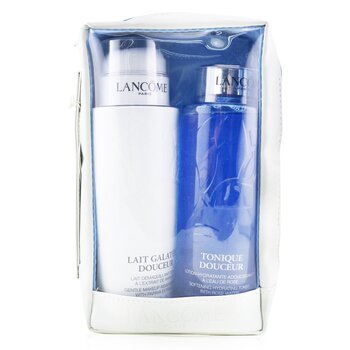 Set Lancome: Tonique Douceur 400ml/13.4oz + Galateis Douceur 400ml/13.4oz