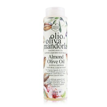 Jabón Líquido Natural de Baño & Ducha - Aceite de Oliva de Almendras