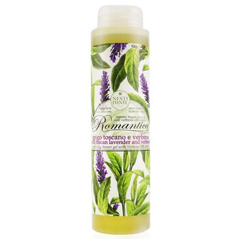 Nesti Dante Romantica Sparkling Gel de Ducha Con Verbena Officinalis - Verbena y Lavanda Toscana Salvaje