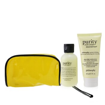 Philosophy Set de Regalo de 2-Piezas: Limpiador Facial de Un Paso 60ml + Hidratante Ultra Ligero 60ml